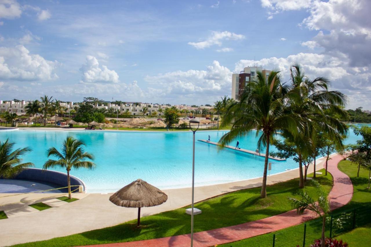 Cancun Con Alberca Gigante Екстериор снимка